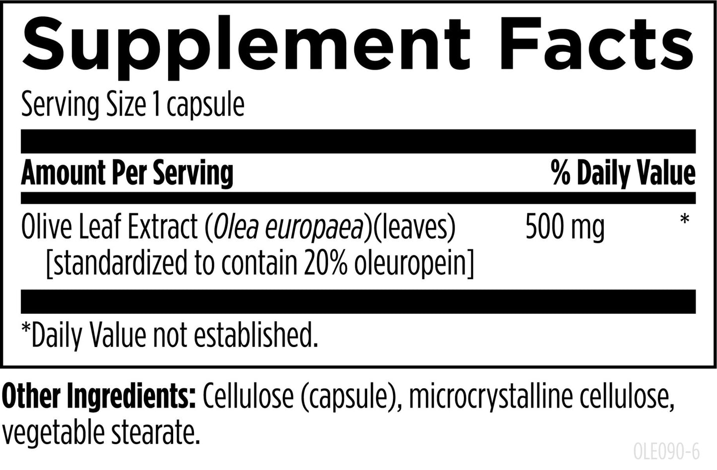 Olive Leaf Extract